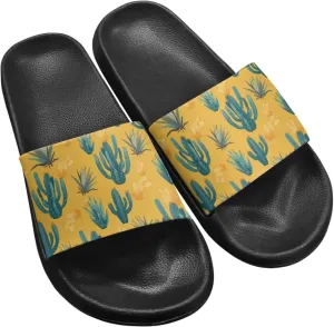 Micoklinlin Slide Sandals for Women Men Cute Flip Flops Waterproof Shower Slide Summer Bathroom Beach Pool Slippers Size 5-12