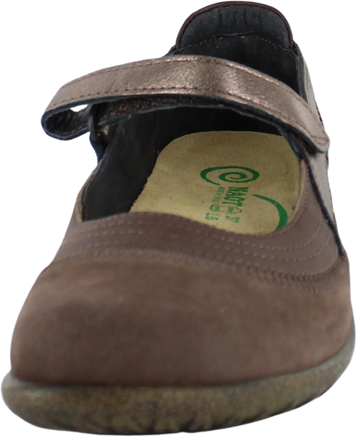 NAOT Footwear Women's Kirei Maryjane with Cork Footbed and Arch Comfort and Support - Lightweight and Perfect for Travel- Removable Footbed