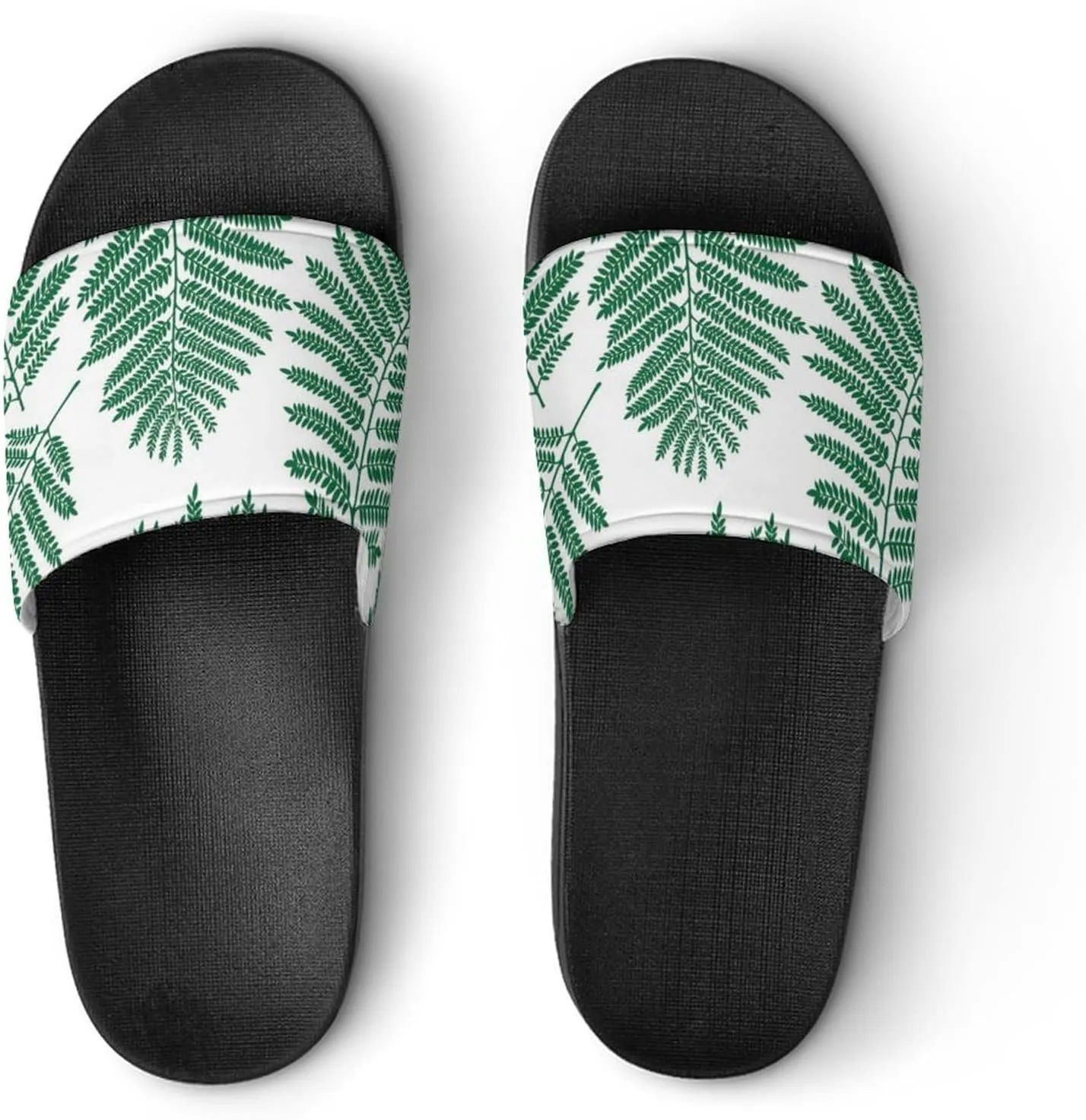 New Zealand Maori Fern PVC Home Slippers Beach Shower Sandals Summer Non-Slip Outdoor Shoes for Men Women