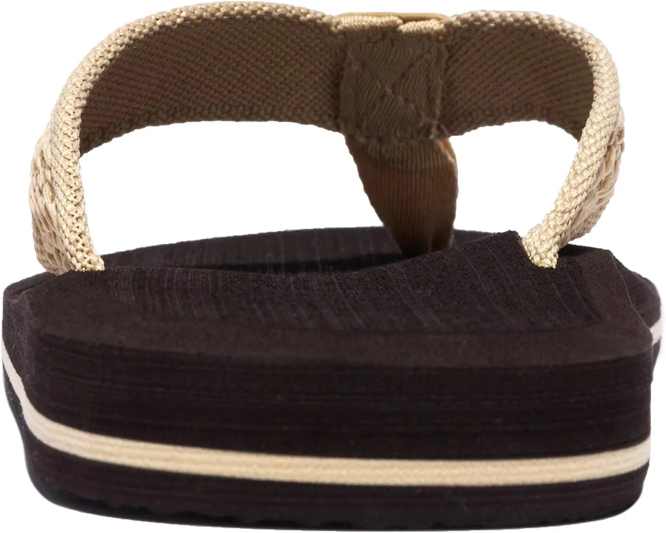 NewDenBer Mens Flip Flops Comfortable Thong Sandals Lightweight Summer Beach Sandals