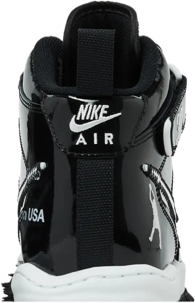 Nike Men's Off-White x Air Force 1 Mid SP Leather 'Sheed' (DR0500-001) - Size 8.5
