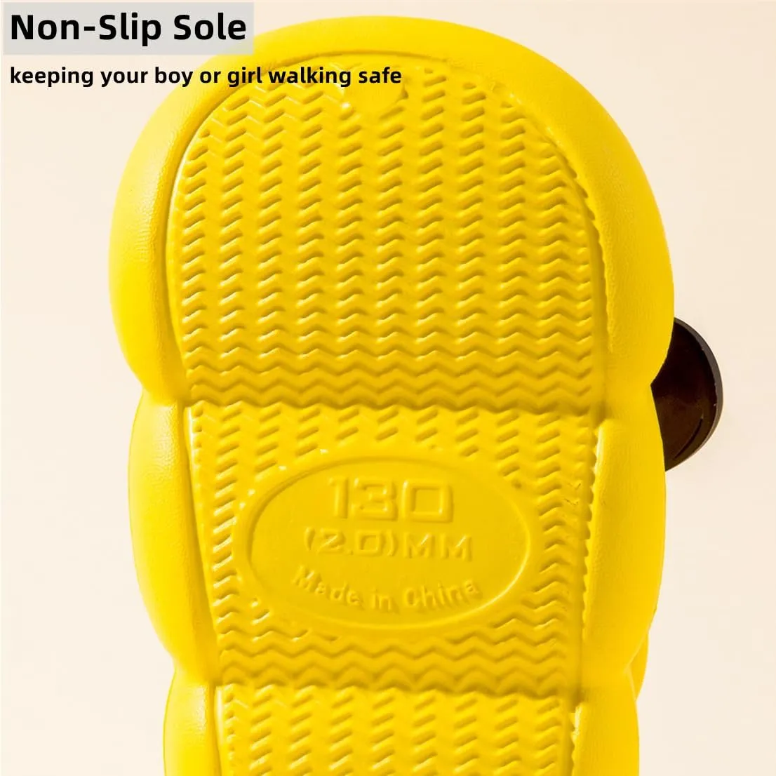 NW Kids Cute Clogs Garden Shoes Toddler Boys Girls Non-Slip Soft EVA Slides Slippers Indoor Outdoor Waterproof Children Water Shower Beach Pool Sandals