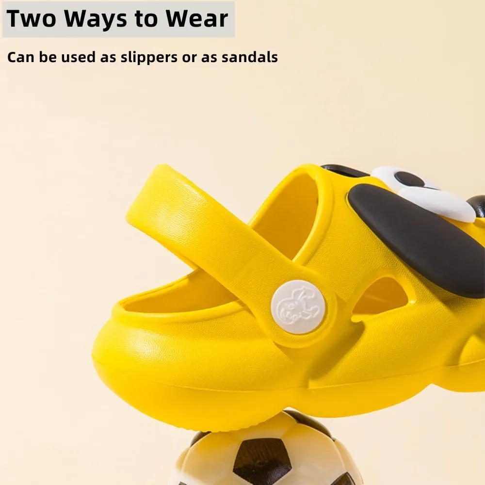 NW Kids Cute Clogs Garden Shoes Toddler Boys Girls Non-Slip Soft EVA Slides Slippers Indoor Outdoor Waterproof Children Water Shower Beach Pool Sandals