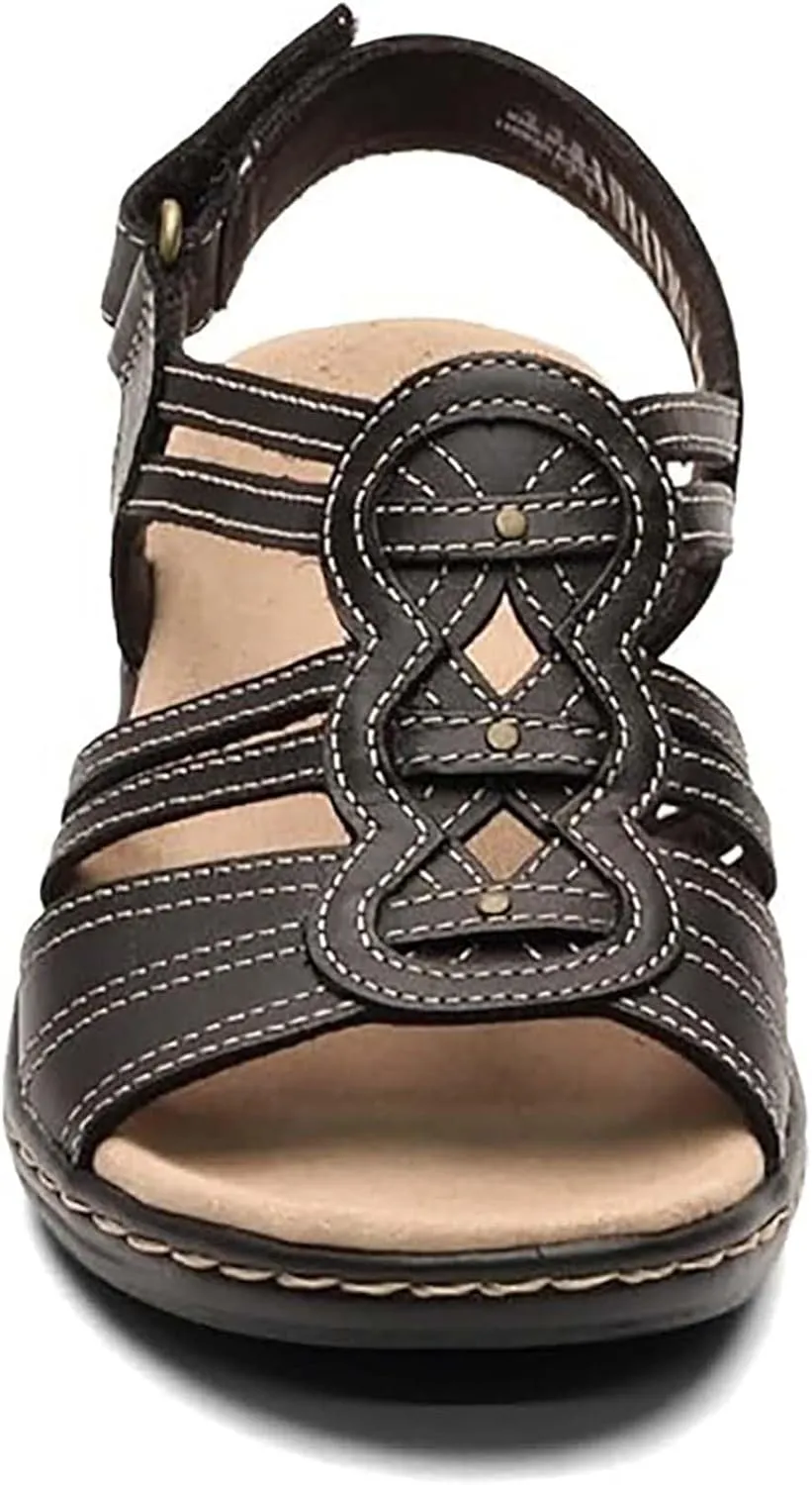 Orthopedic Sandals for Women,Womens Summer Dressy Comfortable Sandals Arch Support Wedge Sandal 2025 Non Slip Sandal