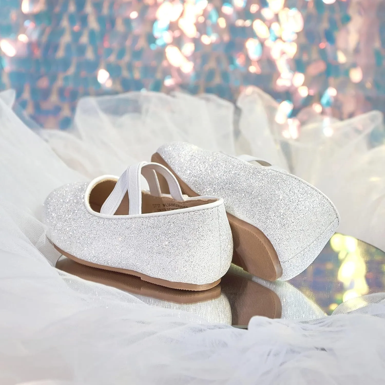 Otter MOMO Toddler Little Girls Party Dress Princess Shoes Slip On Mary Jane Ballerina Flats Shoes
