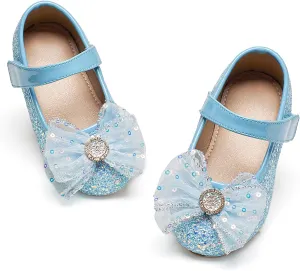 Otter MOMO Toddler/Little Girls Mary Jane Ballerina Flats Shoes Slip-on School Party Dress Shoes