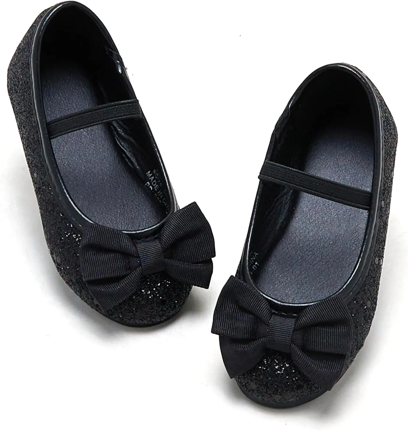 Otter MOMO Toddler/Little Girls Mary Jane Ballerina Flats Shoes Slip-on School Party Dress Shoes