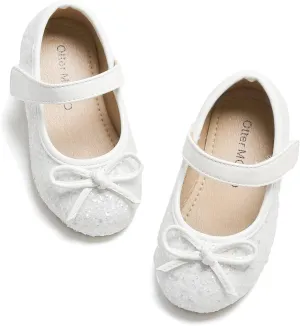 Otter MOMO Toddler/Little Girls Mary Jane Ballerina Flats Shoes Slip-on School Party Dress Shoes
