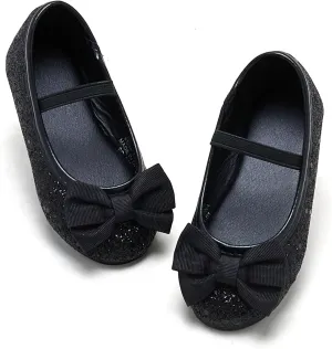 Otter MOMO Toddler/Little Girls Mary Jane Ballerina Flats Shoes Slip-on School Party Dress Shoes