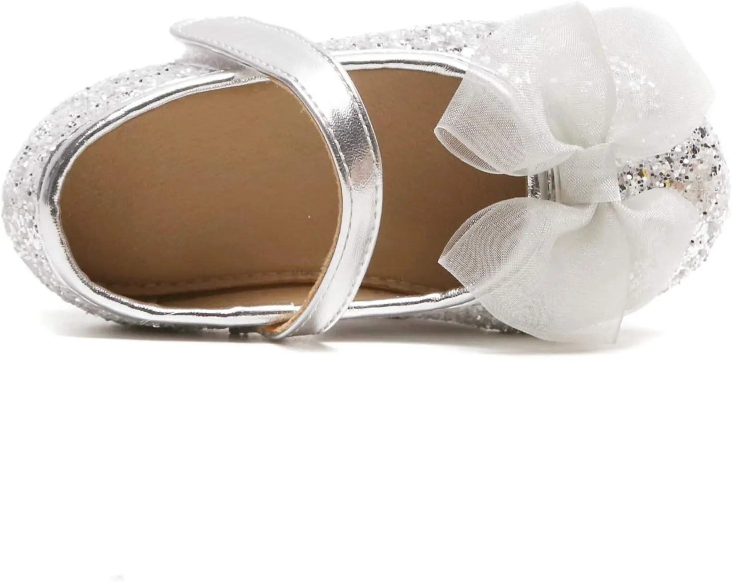 Otter MOMO Toddler/Little Girls Mary Jane Ballerina Flats Shoes Slip-on School Party Dress Shoes