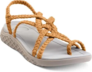 Plaka Explore Walking and Hiking Sandals for Women | Comfortable Summer Sandal with Arch Support | Waterproof Comfy Sandals for Travel, Beach or Poolside