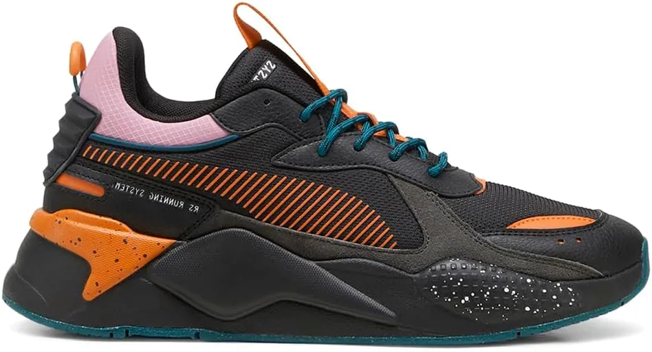 PUMA Mens Rs-X Trail Lace Up Sneakers Shoes Casual - Black - Size 7 M