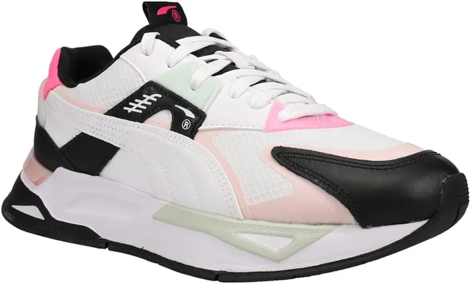 Puma Womens Mirage Sport Loom Fancy Sneakers Shoes Casual - Black, Pink, White