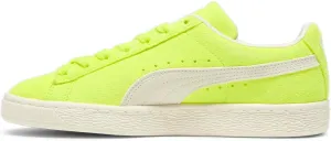 PUMA Womens Suede Neon Lace Up Sneakers Shoes Casual - Yellow - Size 7.5 M