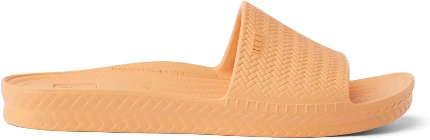 Reef Women's Water Scout Slide Sandal, Apricot, 8