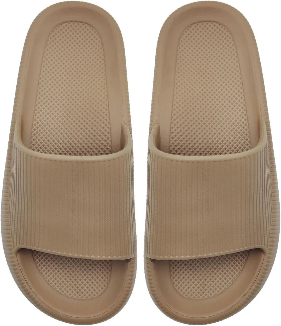 rosyclo Arch Support Slides for Women and Men, Cloud Recovery Sandals Pillow Plantar Fasciitis Slippers, Pain Relief Cushion Cozy Thick Sole Indoor and Outdoor