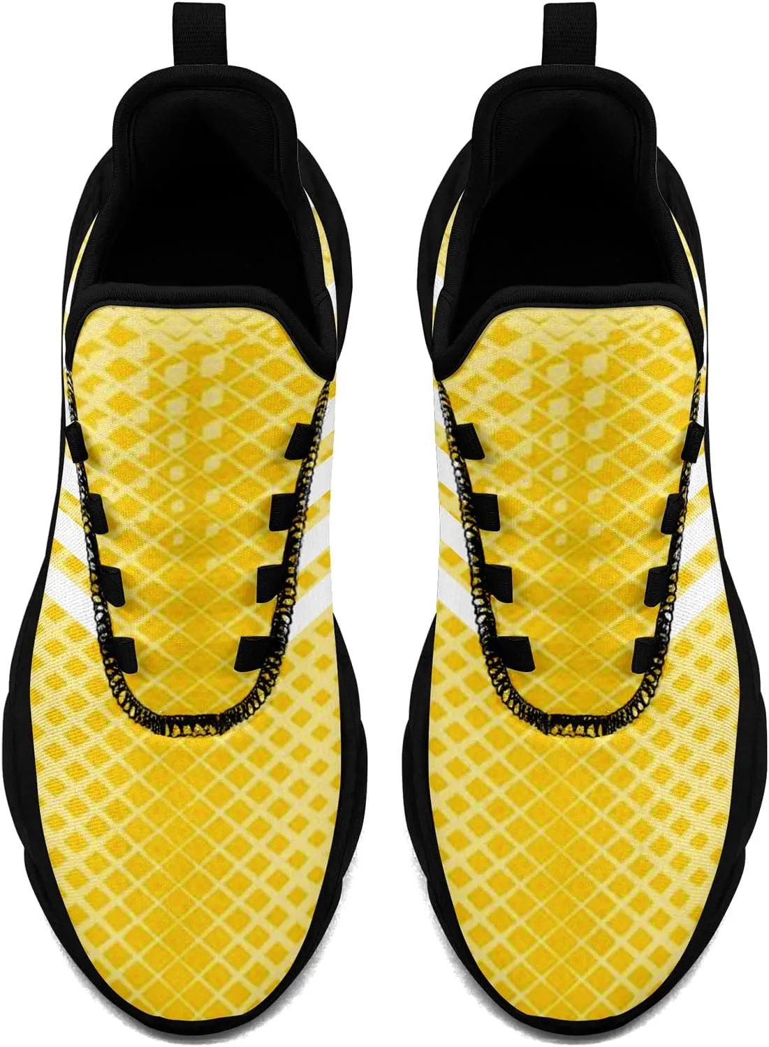 Running Shoes Fashion Sneakers Lightweight Cushion Sports Walking Shoes Casual Comfortable Tennis Athletic Trainers for Men Women