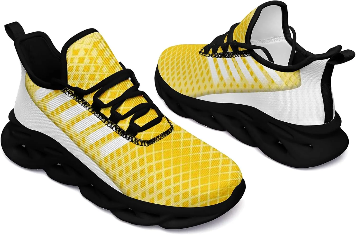 Running Shoes Fashion Sneakers Lightweight Cushion Sports Walking Shoes Casual Comfortable Tennis Athletic Trainers for Men Women