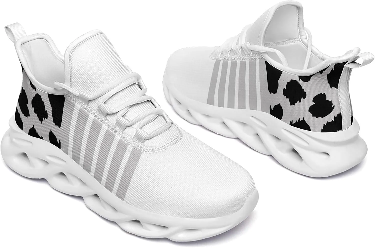 Running Shoes Fashion Sneakers Lightweight Cushion Sports Walking Shoes Casual Comfortable Tennis Athletic Trainers for Men Women