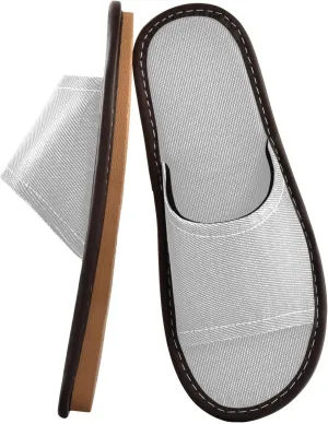 Silver Grey Women Men's Casual Shower Slippers Summer Slides Sandals for Home Outdoor Indoor