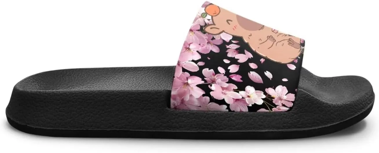 Slides for Kids Summer Slippers Lightweight Beach Sandals for Teen Girls