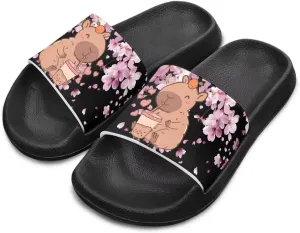 Slides for Kids Summer Slippers Lightweight Beach Sandals for Teen Girls