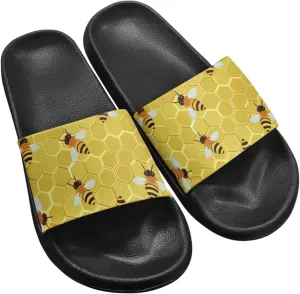 Slides Sandals Pillow House Flat Shoes Womens Shower Slippers Bathroom Anti Slip EVA Indoor Sandal Lightweight Summer Beach Slipper