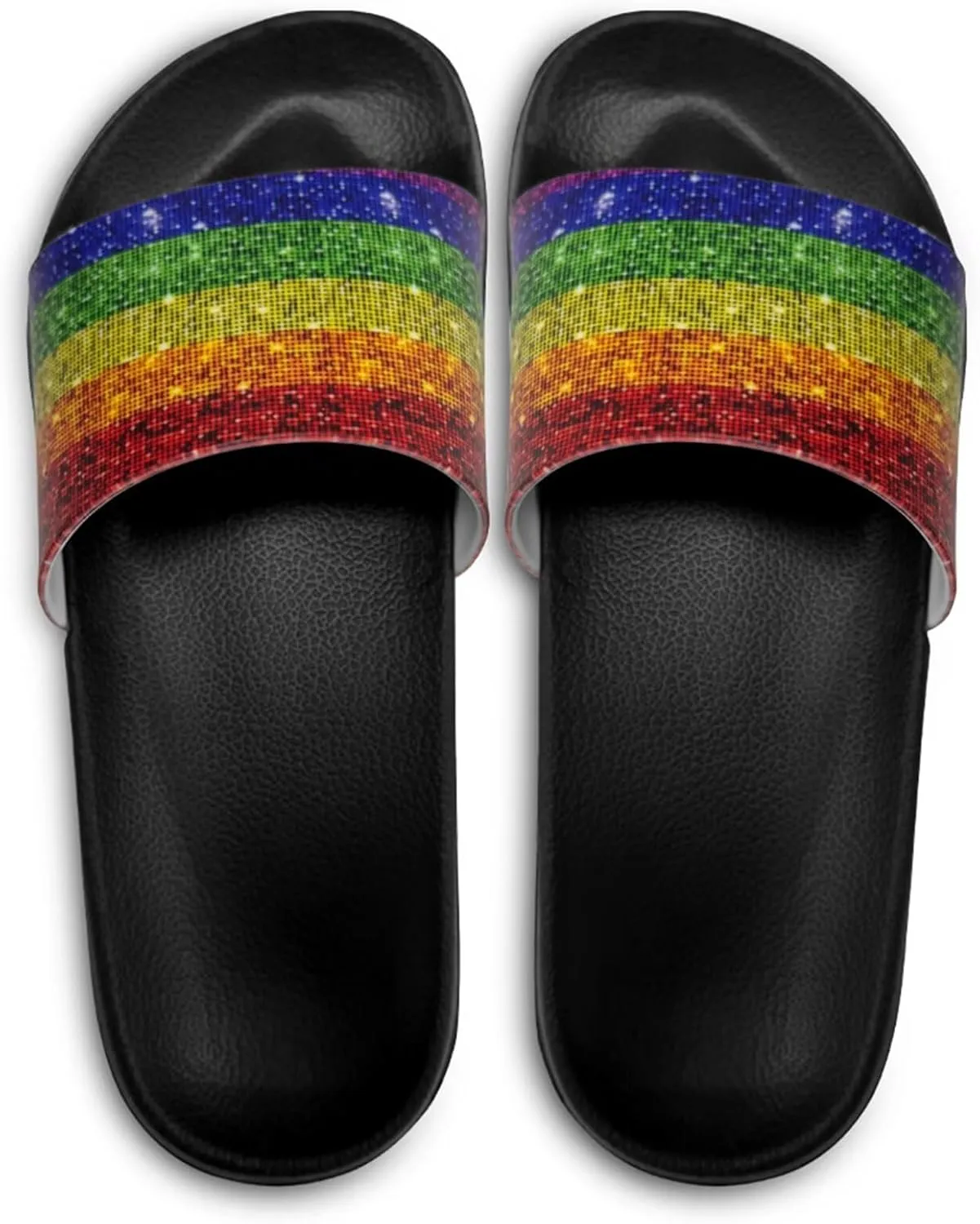 Slides Slippers for Women Men Shower Slippers Pool Beach Sandals Non Slip Flat Sandals for Summer