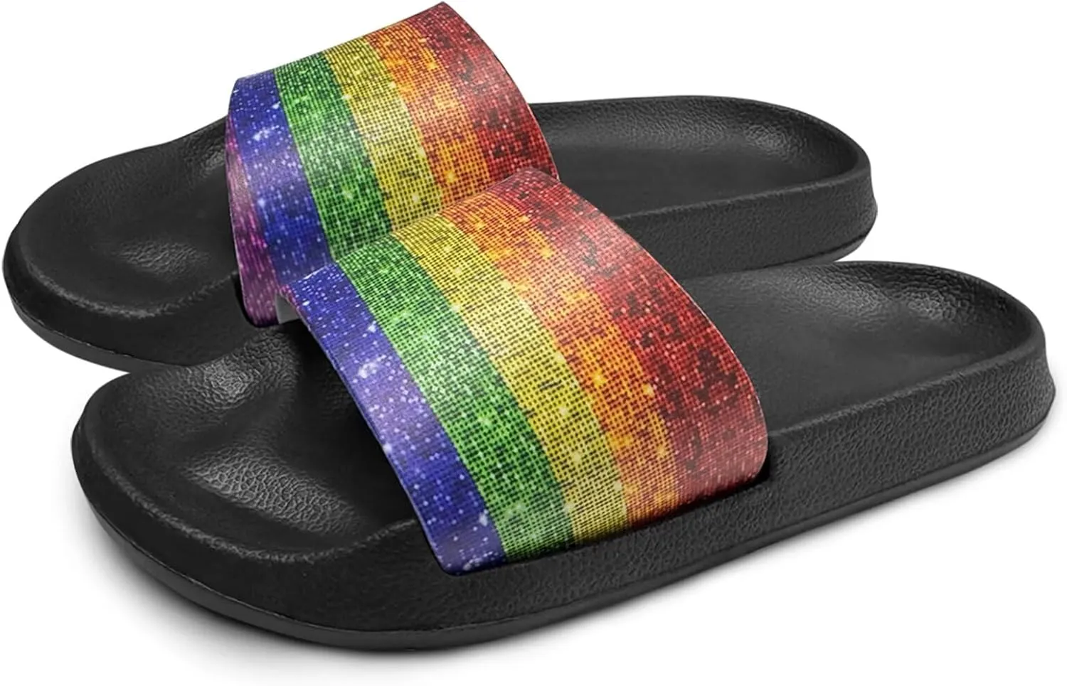 Slides Slippers for Women Men Shower Slippers Pool Beach Sandals Non Slip Flat Sandals for Summer