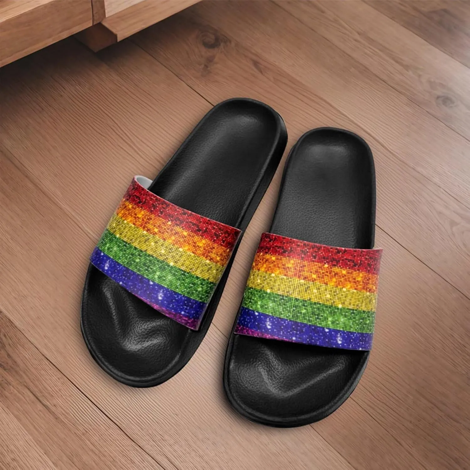 Slides Slippers for Women Men Shower Slippers Pool Beach Sandals Non Slip Flat Sandals for Summer