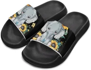 Slip On Slippers Lightweight Kids Sandals for Boys Girls Open Toe Design Comfort Drying Shower Slides