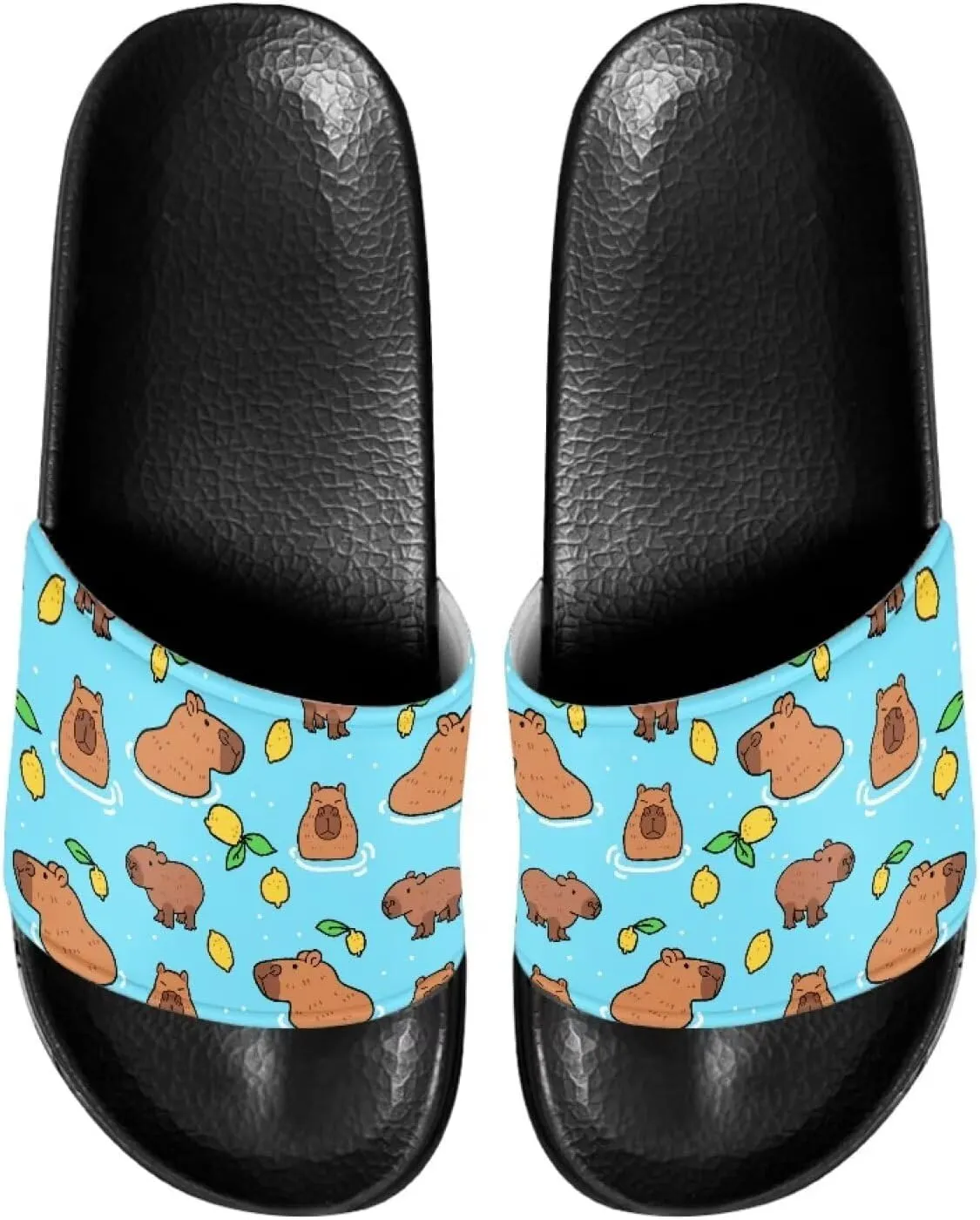 Slippers for Women and Men, Pillow House Slippers Shower Shoes Indoor Slides Bathroom Sandals
