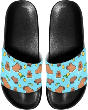 Slippers for Women and Men, Pillow House Slippers Shower Shoes Indoor Slides Bathroom Sandals