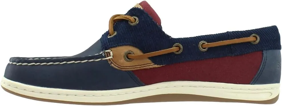 Sperry Womens Koifish Corduroy Boat Flats Casual - Blue