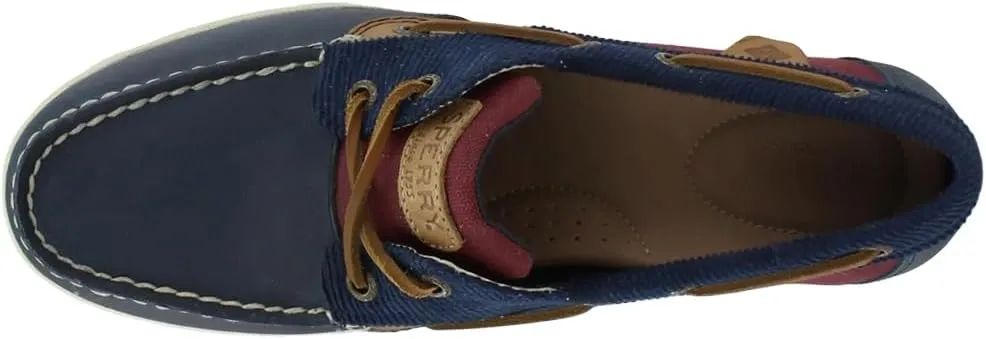 Sperry Womens Koifish Corduroy Boat Flats Casual - Blue