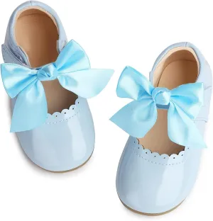 Stylein Toddler Baby Girl's Dress Shoes Ballerina Wedding Party Princess Mary Jane Flats