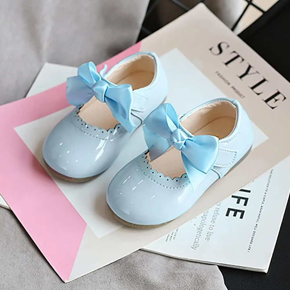 Stylein Toddler Baby Girl's Dress Shoes Ballerina Wedding Party Princess Mary Jane Flats