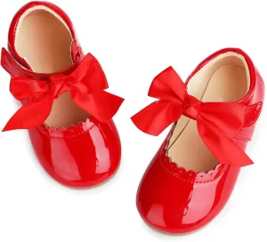 Stylein Toddler Baby Girl's Dress Shoes Ballerina Wedding Party Princess Mary Jane Flats