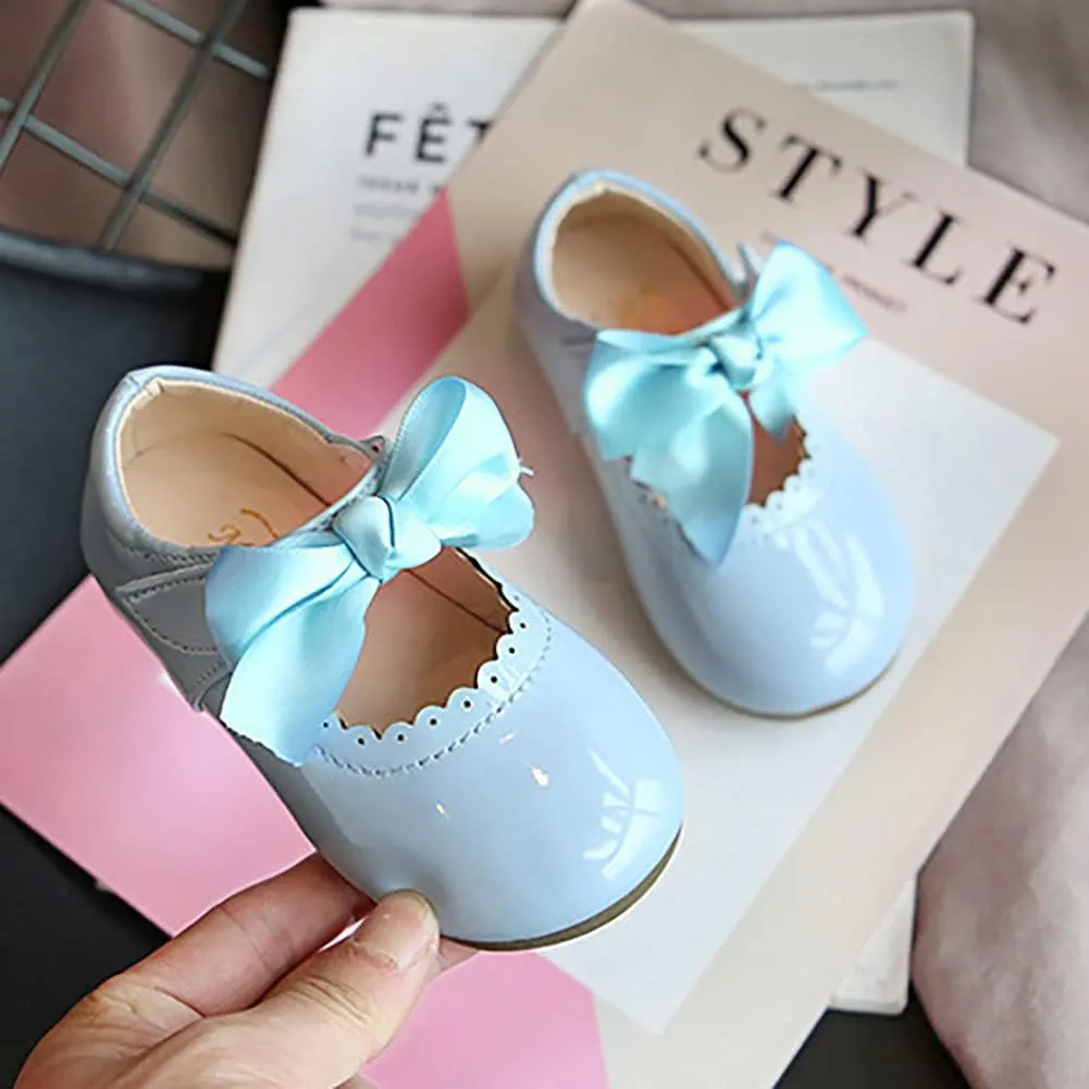Stylein Toddler Baby Girl's Dress Shoes Ballerina Wedding Party Princess Mary Jane Flats