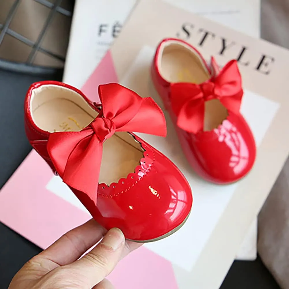 Stylein Toddler Baby Girl's Dress Shoes Ballerina Wedding Party Princess Mary Jane Flats
