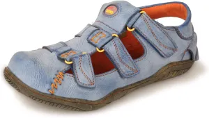 TMA EYES Women's Leather Outdoor Hiking Sandals - Waterproof Athletic Sports Shoes With Closed Toe