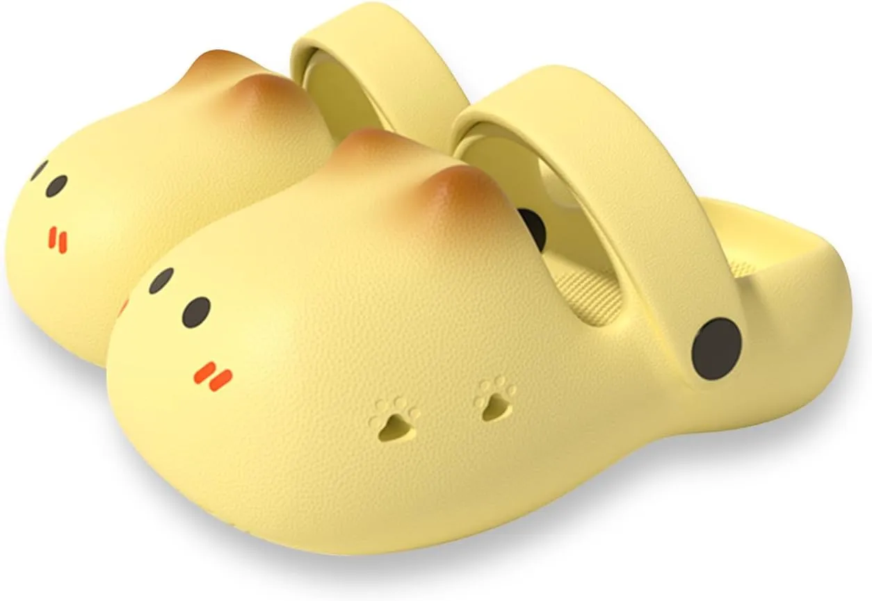 Toddler Little Girls Boys Clogs Cute Cartoon Garden Water Summer Sandals for Kids Slip-on Slides Slippers Indoor Outdoor Beach Pool Shoes