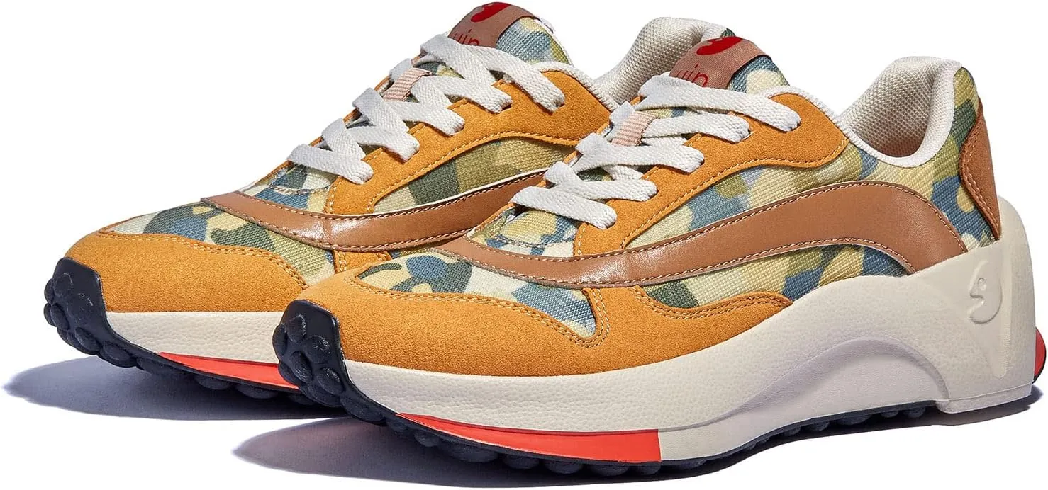 UIN Women's Retro Sneakers Lightweight Walking Casual Comfortable Art Painted Travel Shoes