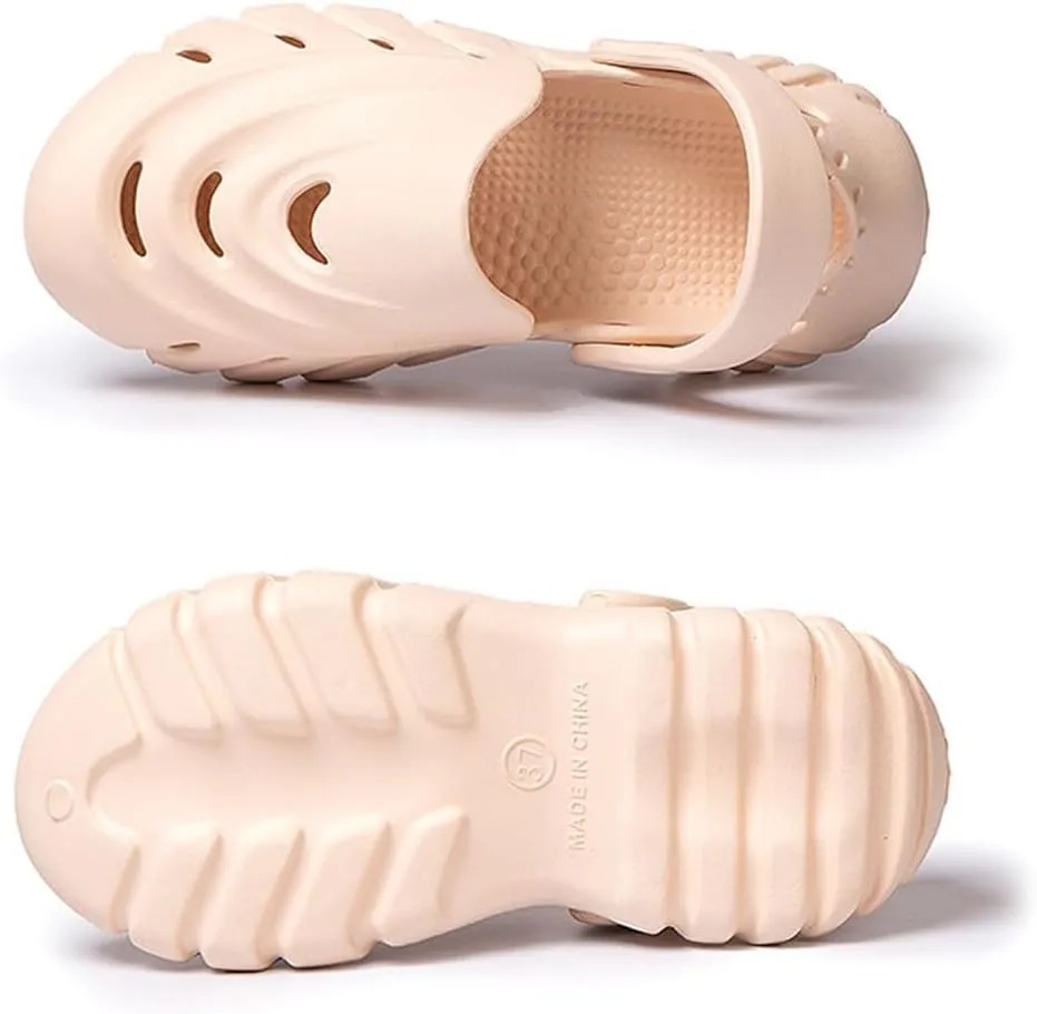 Unisex-Adult Casual Clogs EVA Summer Garden Clogs Slip-on Lightweight Comfortable Sandals for Indoor and Outdoor Beach Shoes Slippers