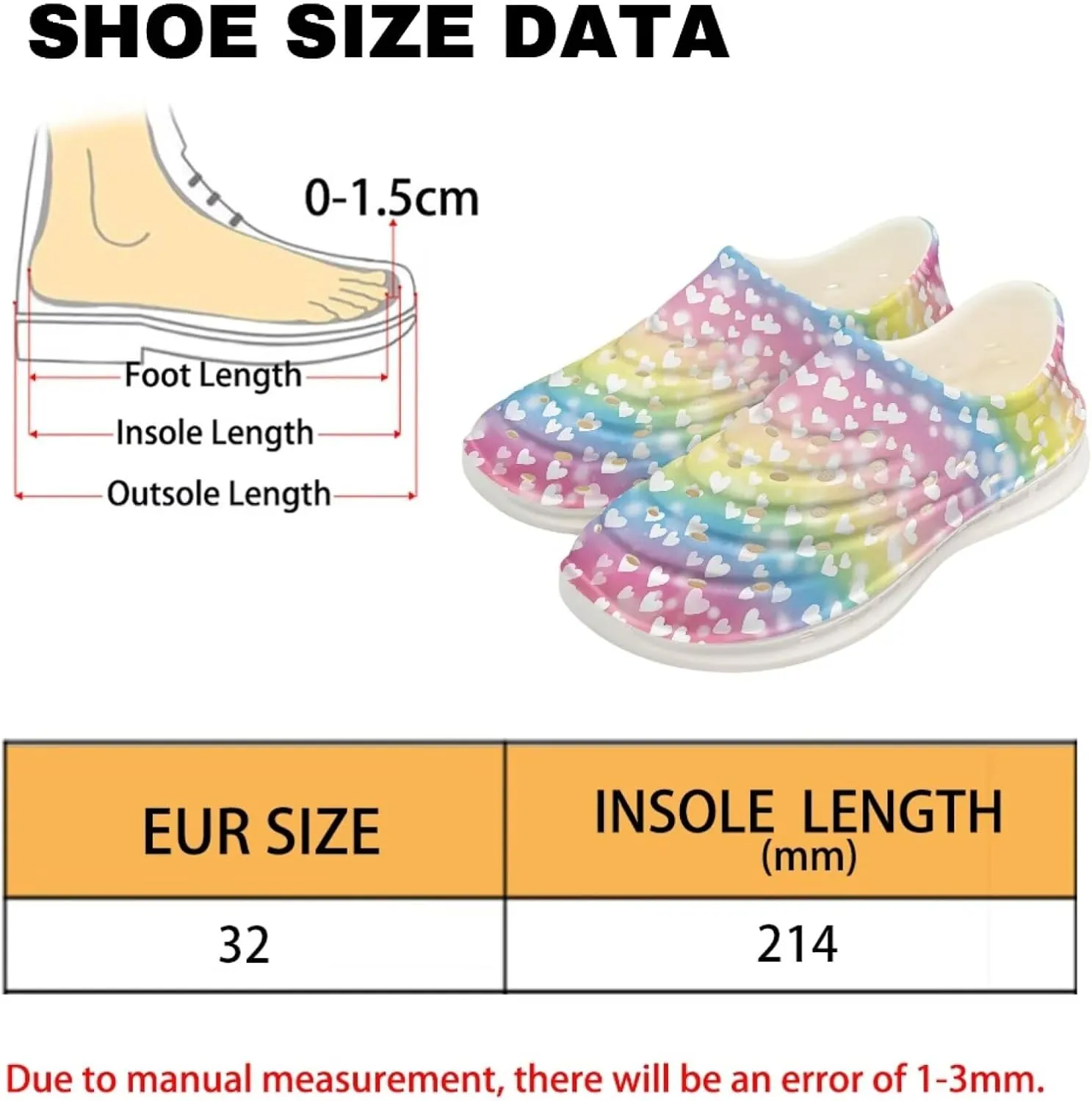 Unisex-Child Clogs Boys Girls Garden Clogs Summer Sandals Slip on Water Beach Shoes Quick Dry