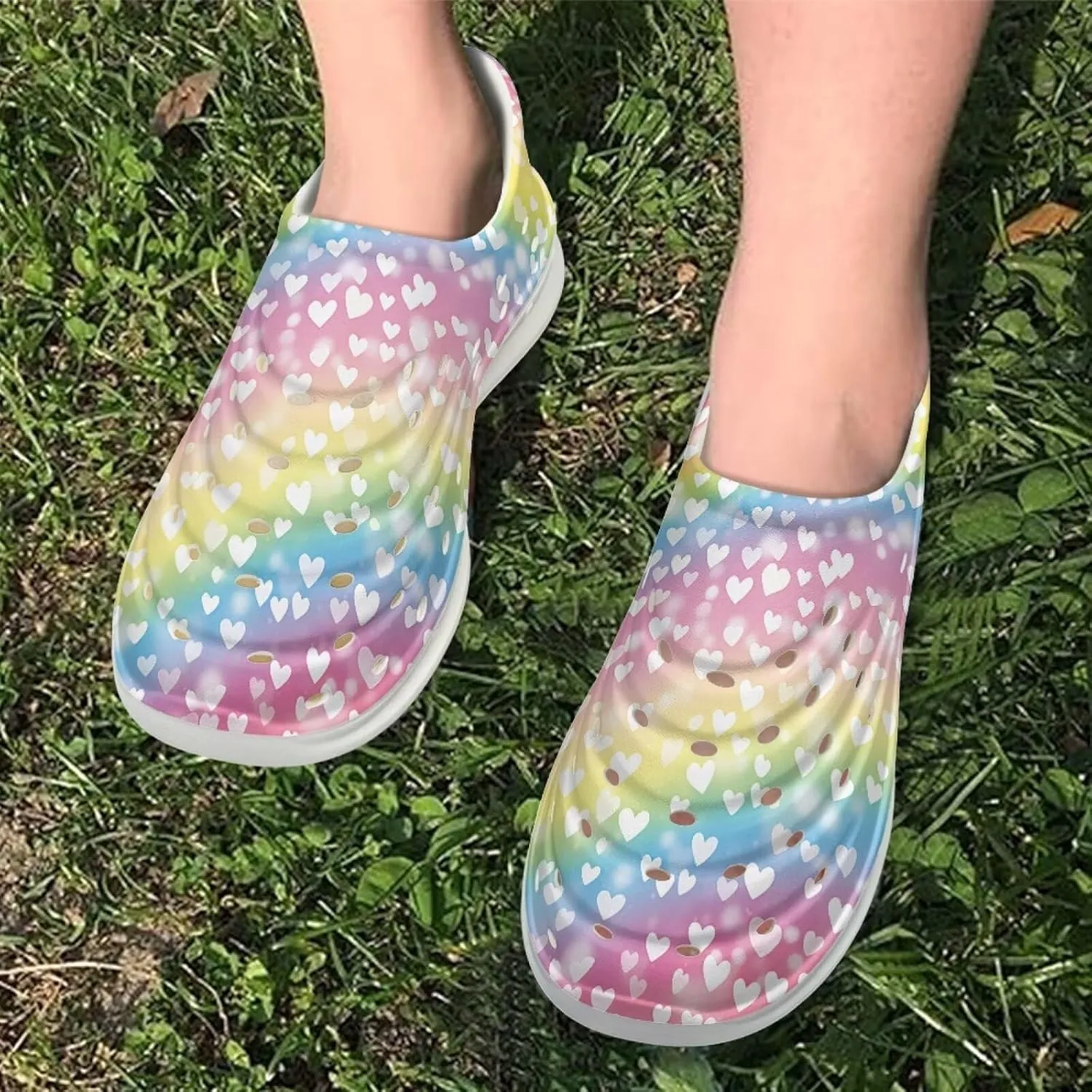 Unisex-Child Clogs Boys Girls Garden Clogs Summer Sandals Slip on Water Beach Shoes Quick Dry
