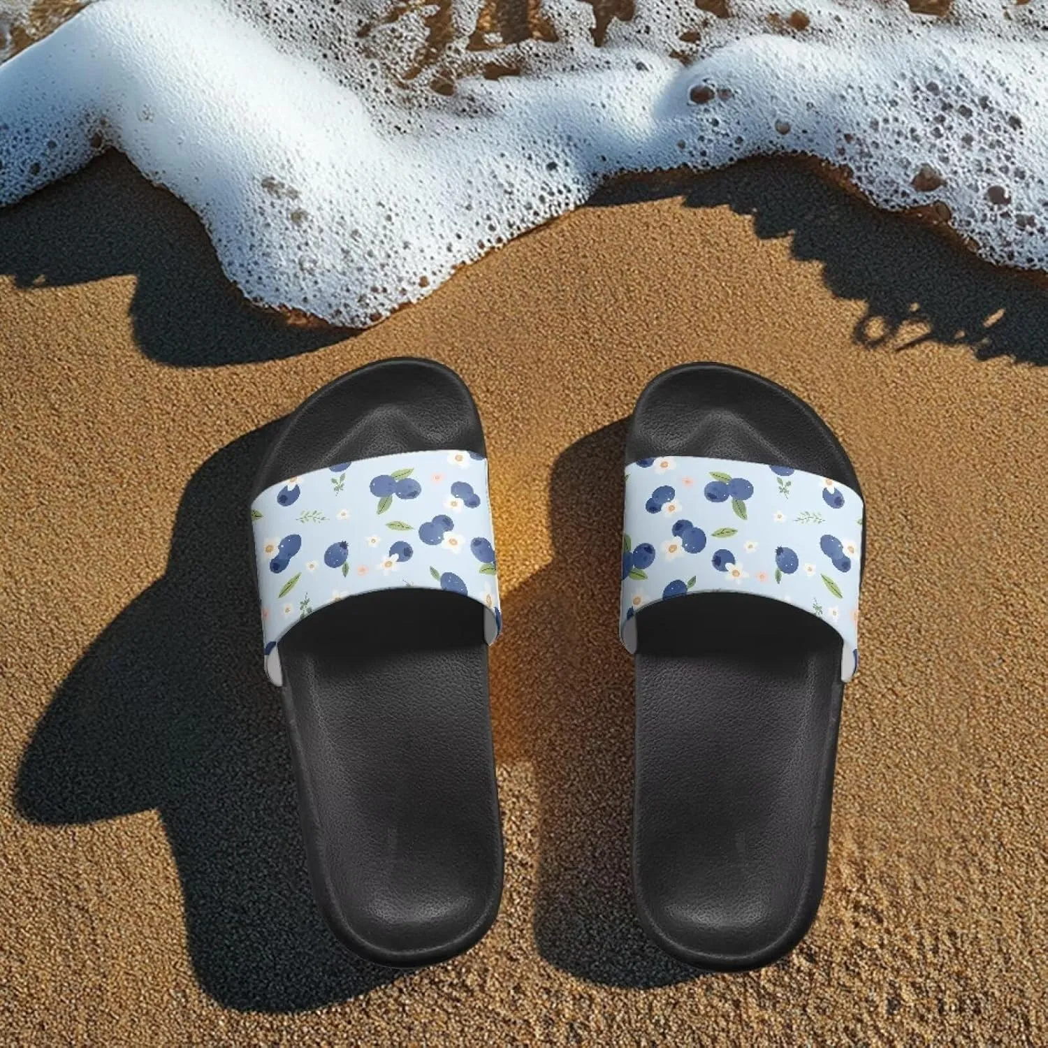 Unisex EVA Flip Flops for Women Men - Lightweight Sandals with Arch Support Beach Pool Slides Summer Slipper
