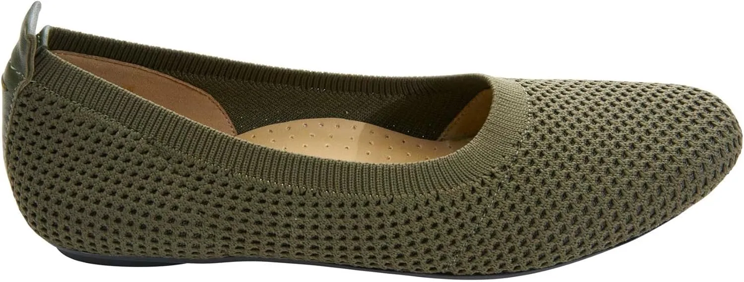VANELi Womens Suvi Perforated Ballet Flats Casual - Blue