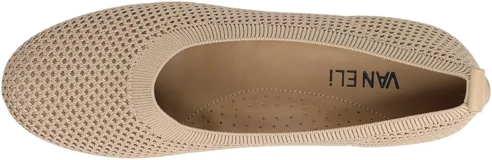 VANELi Womens Suvi Perforated Ballet Flats Casual - Blue
