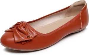 VenusCelia Women's Bows Dance Flats Shoes